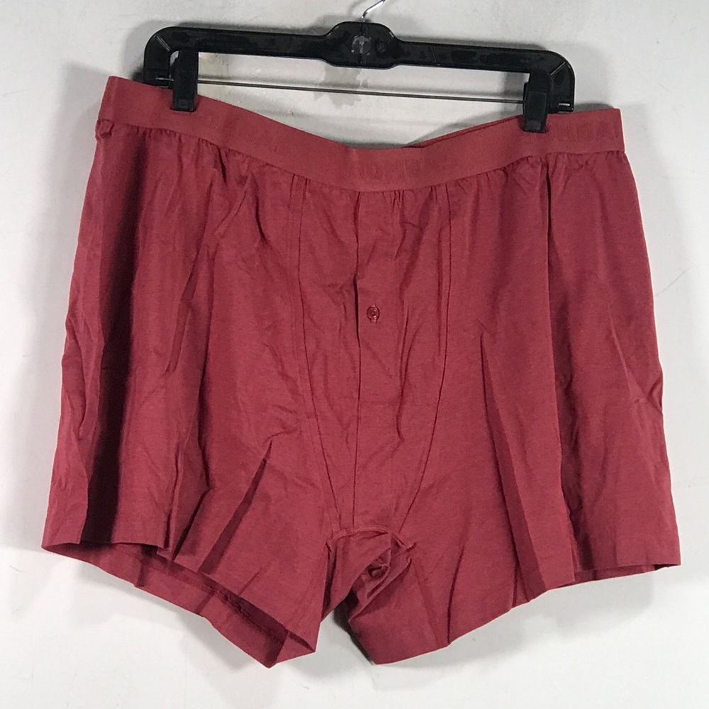 Bombas Bee Better Boxer Short, Men's Size 2XL - Red